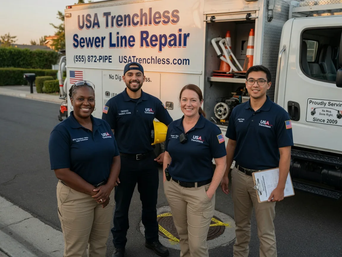 Sewer Line Repair company in New Ulm, TX